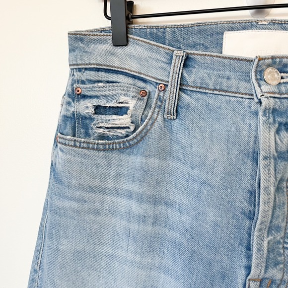 Mother Superior The Ditcher Crop Jeans Resting Beach Face 27 - Picture 6 of 16
